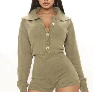 Sweater Romper by Fashion Nova/Emory Park